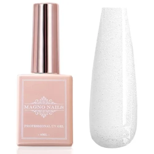 Crystal Glitter Gel - UV-Gel - UV Lack - Weisser Schimmer